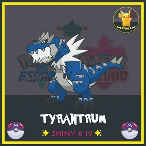 ✨ TYRANTRUM ultra Shiny 6 iv ' s ✨ | pokemon 🗡️ espada | escudo🛡️ - Picture 1 of 3