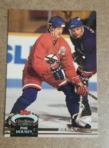 1992-93 Stadium Club - Winnipeg Jets - Hockey Card #14 Phil Housley - Picture 1 of 2