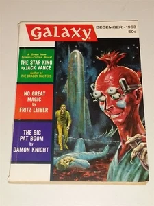 GALAXY SCIENCE MAGAZINE DECEMBER 1963 SCI-FI PULP - Photo 1/3