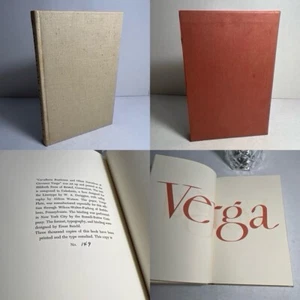 1950 CAVALLERIA RUSTICANA by Giovanni Verga: HC, Slipcase, Limited Edition #149 - Picture 1 of 24