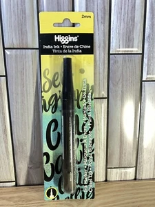 Neu 44201CMKRBC Higgins Tintenpumpe Marker Indien Tinte weicher Liner Meißel 2 mm - Bild 1 von 8