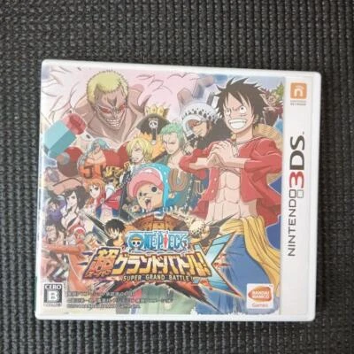 Nintendo 3DS One Piece Super Grand Battle! X from japan - Image 1 of 3
