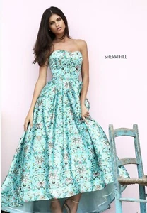 Sherri Hill gown, spring wedding, prom, size 8, worn once, in perfect condition - Picture 1 of 5