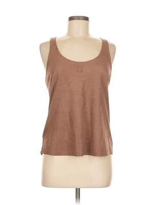 Женская коричневая майка Adriano Goldschmied M - Изображение 1 из 4