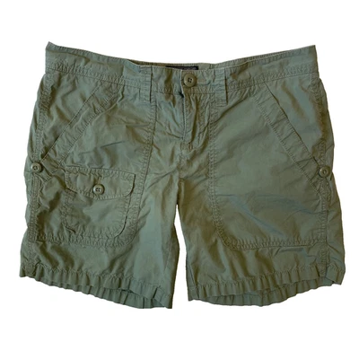 Pantalones Cortos Polo Jeans Company Para Mujer Calce Clásico 100% Algodón Bolsillo Verde, Talla 4 Foto 1 de 4