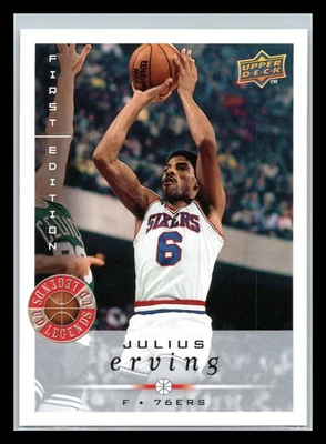 2008-09 Upper Deck первое издание No218 Julius Erving Philadelphia 76ers - Изображение 1 из 2