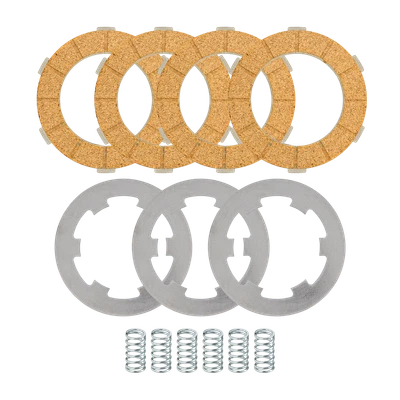 KIT FRIZIONE FERODO FCS0507ME 4 DISCHI 6 MOLLE PIAGGIO APE VESPA 50 125 - Immagine 1 di 3