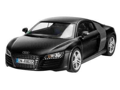 REVELL 07057 1/24 Audi R8 Black (Cars) - Immagine 1 di 4