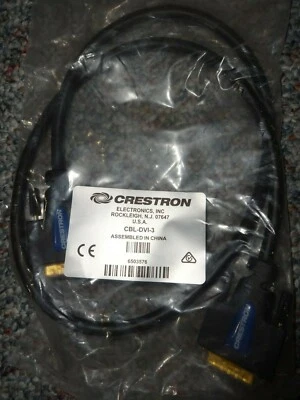 CRESTRON DVI INTERFACE CABLE CBL-DVI-3  ** NEW** - Image 1 of 2