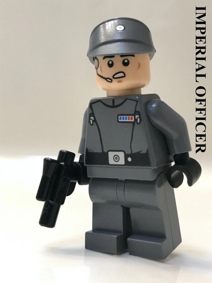 LEGO STAR WARS IMPERIAL NAVY OFFICER DEATH STAR 100% NEW PARTS NOT A KNOCKOFF - Image 1 of 1