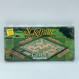 SCRABBLE Golf Board Game USAopoly Hasbro 2000 Family Word NEW Sealed Vintage - Picture 1 of 8