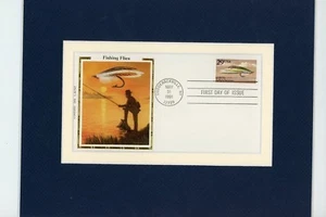 Art of Fly Fishing - the First Day Cover of Lefty's Deceiver Fishing Fly Stamp - Picture 1 of 1