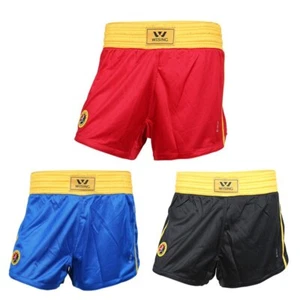 Pantalones Cortos Wesing Niños Hombres Sanda Wushu MMA Boxeo Muay Thai Artes Marciales Baúles - Imagen 1 de 11