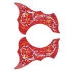 2pcs 40'' 41'' Acoustic Guitar Pickguard Left And Right Handed Music Red