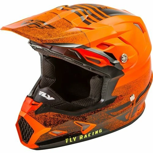 FLY RACING TOXIN EMBARGO HELMET - BLACK/ORANGE - Youth Small 73-4950YS - Image 1 of 1