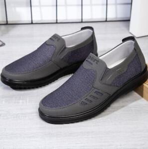 Mens Plus 9-13 Loafers Casual Moccasins Shoes Breathable Driving Slip on Shoes