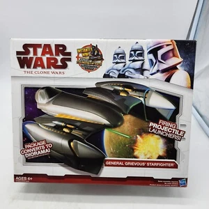 2009 NIB Hasbro Star Wars The Clone Wars General Grievous' Starfighter Vehicle - Picture 1 of 14
