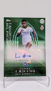 2023-24 Topps Aitana Bonmati Platinum Curated Set Linda Caicedo RC AUTO #/99 - Picture 1 of 2
