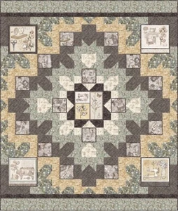 Quilt Kit - Cotton Couture - 60" X 71" Quilt - Top & Binding - Picture 1 of 10
