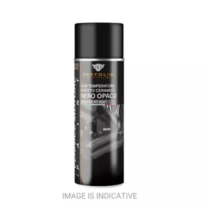 Vernice spray ALTA TEMPERATURA ceramica nero opaco SCARICO moto auto 600°C - Foto 1 di 2