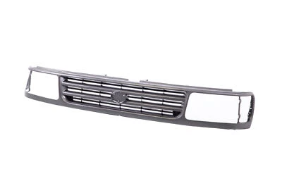 Black Front Grille Grill w/Dark Gray Trim For 93-98 Toyota T100 Pickup Truck Foto 1 de 4