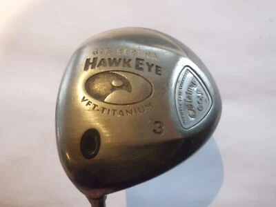 PRE~LOVED CALLAWAY BIG BERTHA HAWK EYE 3 FAIRWAY WOOD ~ LEFT HANDED !~ FIRM FLEX - Image 1 of 4
