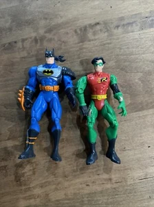 Kenner 1998 Knight Force Ninjas Karate Chop Batman Robin Figure 6” - Picture 1 of 5