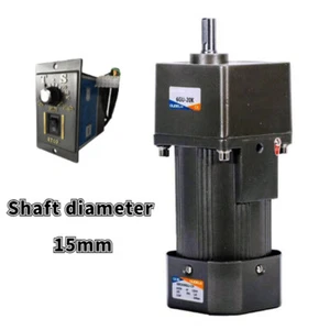 AC220V 370W Electric Motor Variable Speed Controller Gear Box Motor Adapter Set - Picture 1 of 11