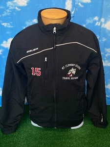 Bauer Mount Clemens Wolves hockey coat jacket winter full Zip YOUTH XL 2 S20 - Picture 1 of 9