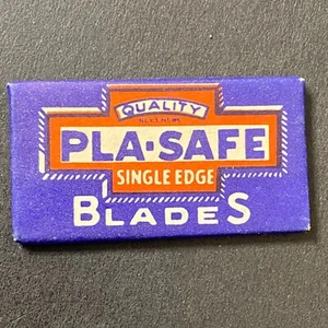 "Pla Safe" Ohio Match Co. Shaving Razor Blade Packet c1940's-50's - Picture 1 of 2