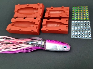 4 Large Mold Kits, Trolling Head Molds  2 X 190 g  +  2 X 300 g - Bild 1 von 3