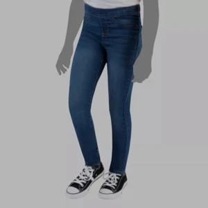 Levi Kids Girls Blue Pull On Jeggings Pants Sizes 8R - Picture 1 of 2