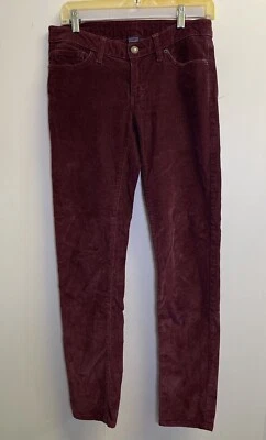 Patagonia Women’s Size 28 Corduroy Pants Burgundy Red 31" Inseam Worn Wear - Image 1 of 4