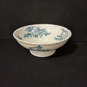 Grand saladier en faïence de Choisy le roi "Mr Boulenger et compagnie" - XIXe - Bild 1 von 14