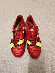 Adidas Nitrocharge 3.0 Football Boots Red And Yellow Size 5 - Picture 1 of 10