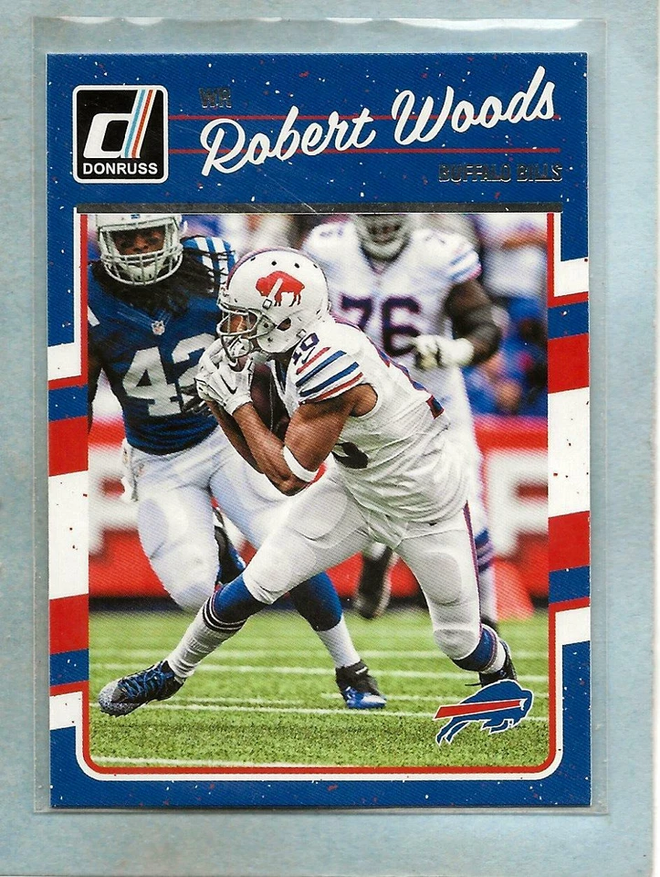 ROBERT WOODS - 2016 Donruss - #34 - Bills - $1.00 Shipping - Image 1 of 1