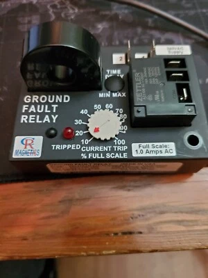 Cr Magnetics Ground Fault Relay Cr7310-LH-250-.11-X-CD-ELR-I.           240 Volt - Image 1 of 2