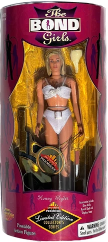 1998 Exclusive Premier 007 The Bond Girls HONEY RYDER 7" doll Ursula Andress Cover