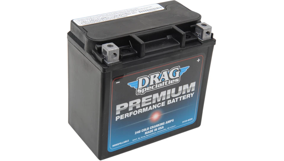 Drag Specialties Premium Performance AGM Battery Harley Davidson Sportster GYZ16 Foto 1 de 1