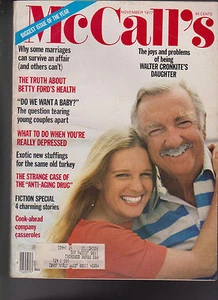 McCall's Magazine Walter Cronkite Charles Bronson November 1977 - Picture 1 of 3