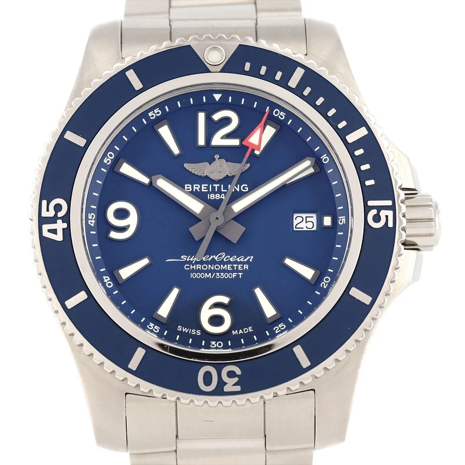 Auténtico Breitling Super Ocean Automático 44 A17367 A17367D81C1A1 SS Automático... Foto 1 de 4