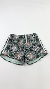 Adidas Shorts Boys XL 14-15Y Green Animal Parrot Tiger Fish Print Athletic Lined - Picture 1 of 8