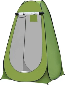 PORTABLE OUTDOOR POP UP PRIVACY TENT CAMPING SHOWER TOILET CHANGING ROOM HIKING - Picture 1 of 2