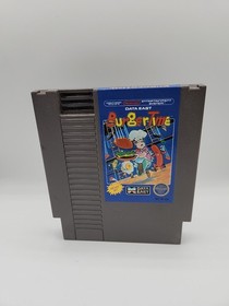 BurgerTime Nintendo Entertainment System NES cartridge only Label Complete