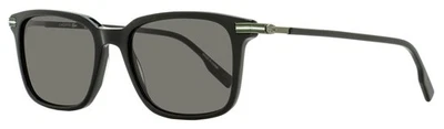 Gafas de sol rectangulares a rayas Lacoste L6035S 001 negras 53 mm Foto 1 de 3