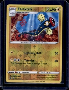 Eelektrik SWSH08: Fusion Strike Pokémon #096/264 Reverse Holo NM+ - Picture 1 of 2