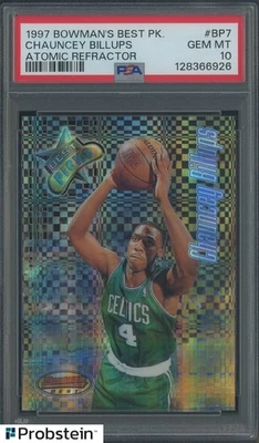 Bowman's Best Atomic Refractor 1997 #BP7 Chauncey Billups radiocontrol novato PSA 10 Foto 1 de 2