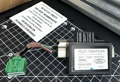 1998 2003 FORD RANGER ANTI-THEFT LOCKING CONTROL MODULE XL2T-19A475-AA OEM - Image 1 of 4