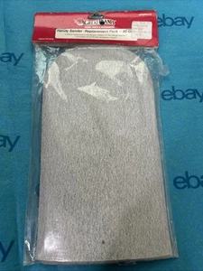 Great Planes. GPMR6252 Handy Sander 80 Grit Replacement Pack. 3 Sheets. - Picture 1 of 1