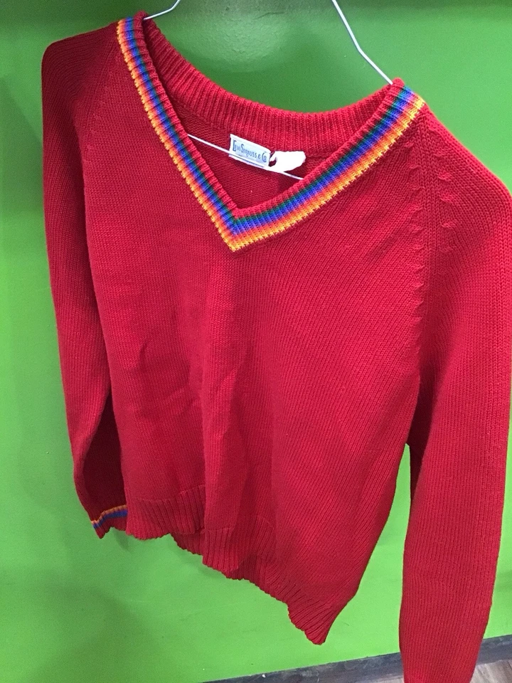 Винтажный свитер Levi Strauss & Co 1970-е - Изображение 1 из 4